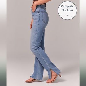 Abercrombie & Fitch| Ultra High Rise 90s Straight Jean